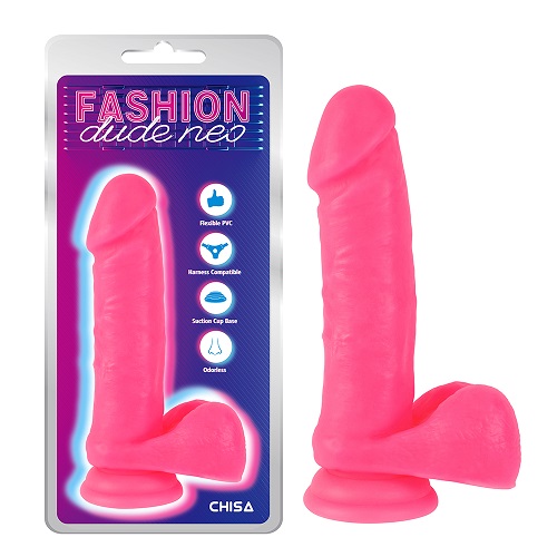 7,6'' Dual Density Cock Dildo Pink