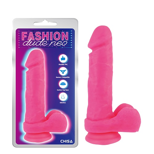 8,2'' dual density cock dildo roza